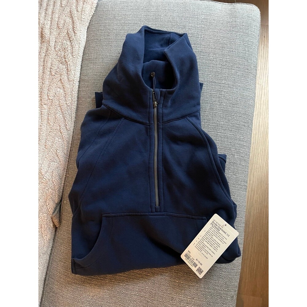 Lululemon Scuba half zip night sea - Picture 3 of 4